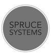 Grey and black Spruce Systems Logo - Trim Carpentry Tool Belts